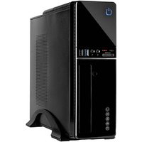 Inter-Tech IT-607 Desktop PC-Gehäuse Schwarz von Inter-Tech