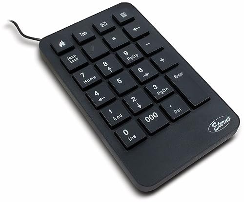 Inter-Tech USB-Keypad KB-120 mit 23 Tasten, schwarz Inter-Tech USB-Keypad KB-120 mit 23 Tasten, schwarz von Inter-Tech