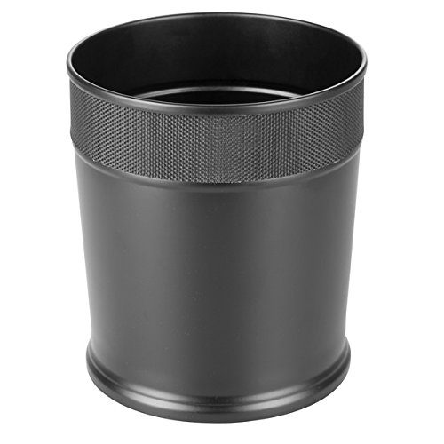 iDesign 33880EU Badezimmer Dusche Caddy für Shampoo Abfalldose Schwarz von InterDesign