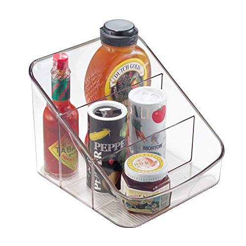 iDesign boîte de rangement à 3 compartiments, grand bac plastique pour aliments emballés ou épices, bac alimentaire, transparent iDesign boîte de rangement à 3 compartiments, grand bac plastique pour aliments emballés ou épices, bac alimentaire, transparent von InterDesign