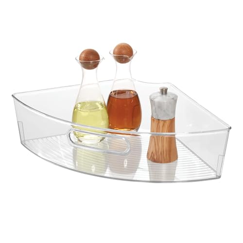 iDesign 62630EU Lazy Susan Schrank-Behälter 1/4, Durchsichtig, Farblos von InterDesign