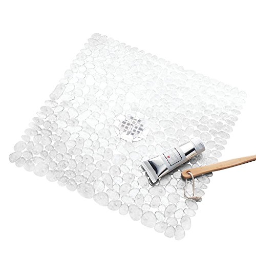 iDesign 80210EU Pebblz Duschmatte, transparent von InterDesign