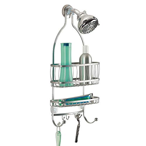 InterDesign - York Lyra Shower Caddy, Silver von InterDesign