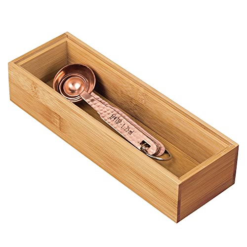 InterDesign iDesign 41840 Stapelbare Bambusbox, 7,6 x 22,9 x 5,1 cm, Formbu Schubladen-Organizer, 7,6 x 22,9 x 5,1 cm, 7,6 x 22,9 cm InterDesign iDesign 41840 Stapelbare Bambusbox, 7,6 x 22,9 x 5,1 cm, Formbu Schubladen-Organizer, 7,6 x 22,9 x 5,1 cm, 7,6 x 22,9 cm von InterDesign