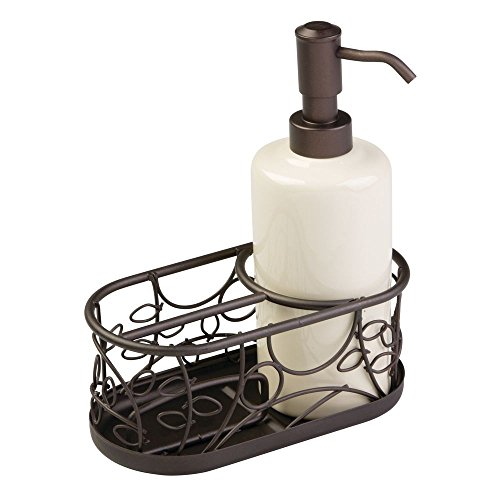 Interdesign Twigz Küche Spüle Saugnapf Halterung Behälter für Seife und Peeling Bronze and Vanilla von InterDesign