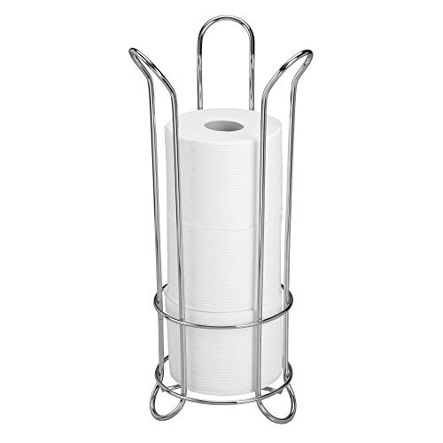 iDesign 68620EU Tulip Toilettenpapierständer für Ersatzrollen, chrom von InterDesign