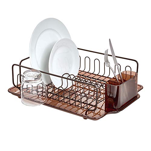 iDesign 68982EU Forma Lupe Abtropfgestell 2, bernstein / bronze von iDesign