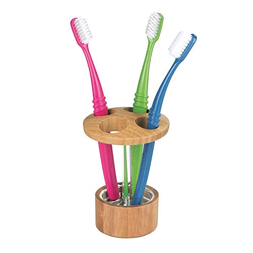 iDesign 85242EU Formbu Zahnbürstenhalter, durchsichtig / bambus iDesign 85242EU Formbu Zahnbürstenhalter, durchsichtig / bambus von InterDesign