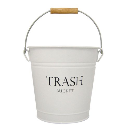iDesign Pail Abfalleimer Mülleimer - Weiß von iDesign