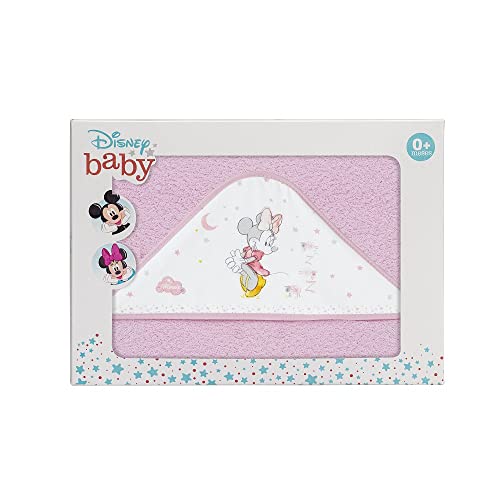 Interbaby Amazon Disney Minnie Mouse Badetuch 100% Baumwolle, Rosa von Interbaby