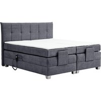 Boxspringbett BERN 140x200 cm mit Motor anthrazit Coral 80 Boxspringbett BERN 140x200 cm mit Motor anthrazit Coral 80 von Interbed