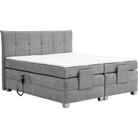 Boxspringbett BERN 200x200 cm mit Motor grau Coral 75 Boxspringbett BERN 200x200 cm mit Motor grau Coral 75 von Interbed