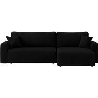 Ecksofa Austin 272x224 cm Cord Schwarz Poso 135 Ecksofa Austin 272x224 cm Cord Schwarz Poso 135 von Interbed