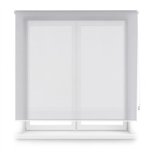 INTERBLIND | Premium-Stoffrollo, Größe 100 x 180 cm, Breite durch hohe Blendenreduzierung und effektiver Sonnenschutz, Stoffgröße, 97 x 175 cm INTERBLIND | Premium-Stoffrollo, Größe 100 x 180 cm, Breite durch hohe Blendenreduzierung und effektiver Sonnenschutz, Stoffgröße, 97 x 175 cm von Interblind