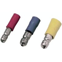 Intercable 180864 Rundstecker 0.50mm² 1mm² Stift-Ø: 4mm Rot 100St. von Intercable