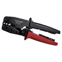 Intercable MPU-TRE Presswerkzeug-Set mit 3 Crimpbacken für Quetschkabelschuhe 0,5-6 mm², Aderendhülsen 0,14-2,5mm² und 4-16mm² I Crimpwerkzeug von Intercable