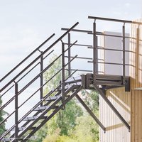 Fototreppe | Hollywood Anthrazit mit 14 Stufen + Podest von Intercon