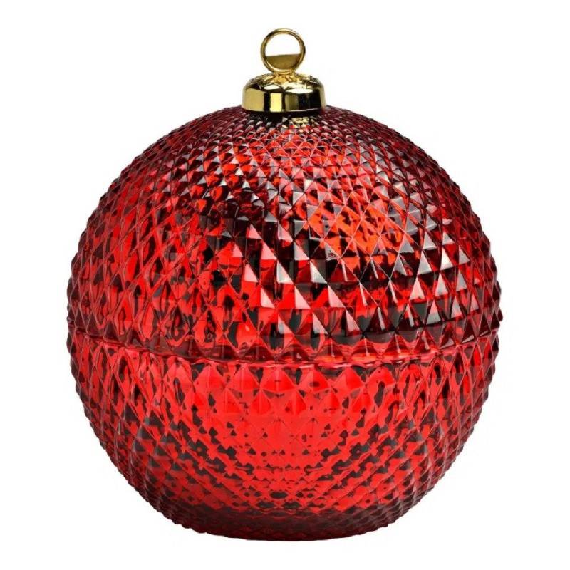 Interdesign24 Dose Dose in Weihnachtskugel Optik aus Glas Interdesign24 Dose Dose in Weihnachtskugel Optik aus Glas von Interdesign24