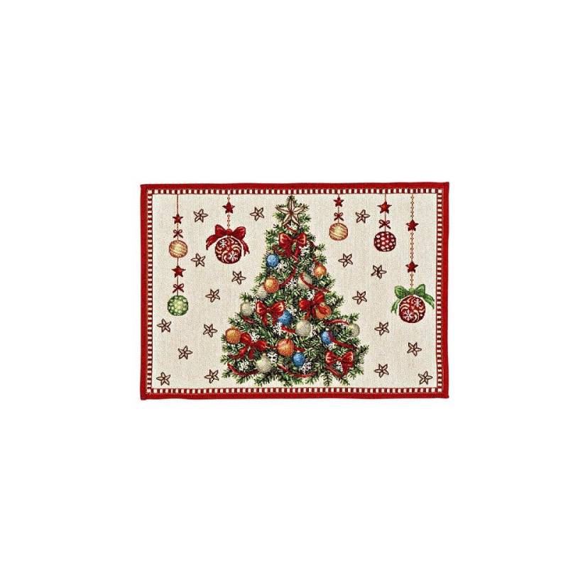 Interdesign24 Tischdecke Tischsets Tannenbaum 2er-Set Beige/Rot Interdesign24 Tischdecke Tischsets Tannenbaum 2er-Set Beige/Rot von Interdesign24
