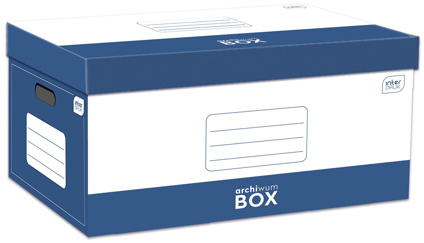 Interdruk Aufbewahrungsbox Interdruk Archivboxaus Karton 538 x342 x300 mm Marineblau Interdruk Aufbewahrungsbox Interdruk Archivboxaus Karton 538 x342 x300 mm Marineblau von Interdruk