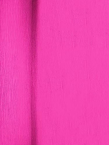 Interdruk - Crepe Paper Rolls for Kids, DIY and Decorations - Pack of 10 Reels (50cm x 200cm, 28g/m2) - 11 Light Pink von Interdruk
