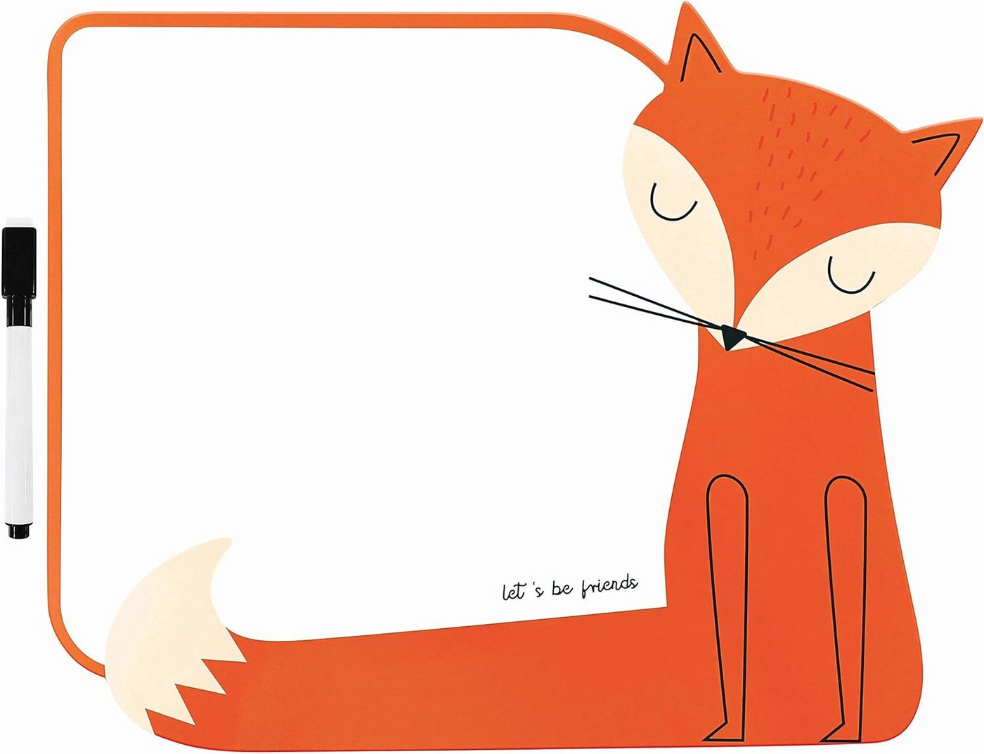 Interdruk Memoboard Interdruk Trocken abwischbare Weißwandtafel Whiteboard BeBe Fox28x30cm Interdruk Memoboard Interdruk Trocken abwischbare Weißwandtafel Whiteboard BeBe Fox28x30cm von Interdruk