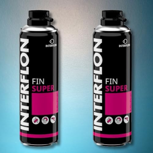 Interflon Trockenschmierspay Fin Super - mit MicPol Technologie - Doppelpack 2x 300 ml von Interflon