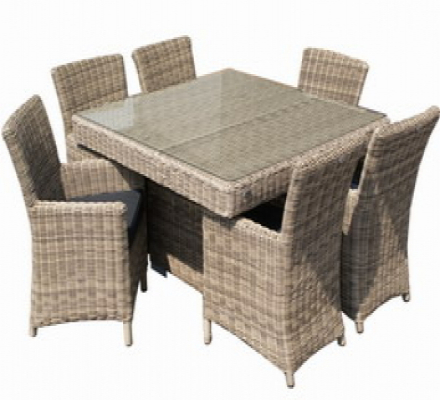 Gartenmöbel polyrattan dining set Tirano Gartenmöbel polyrattan dining set Tirano von Intergard