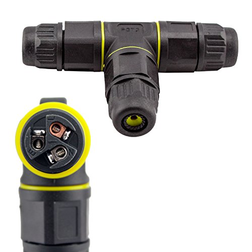 Dosenmuffe/Kabelverbinder/Kabelverlängerung T-Stück/Y-Verteiler IP68 3-polig für 230V wasserdicht Dosenmuffe/Kabelverbinder/Kabelverlängerung T-Stück/Y-Verteiler IP68 3-polig für 230V wasserdicht von Intergarden