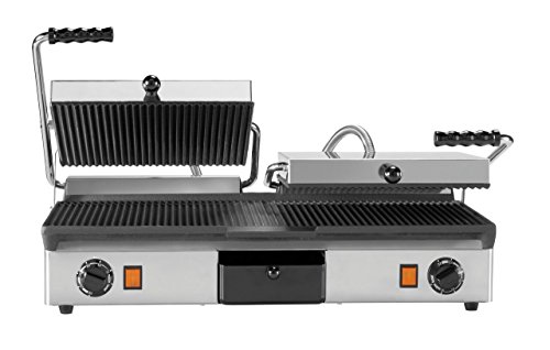 Contactgrill dubbel glad/geribd Interhal 16052 von Interhal