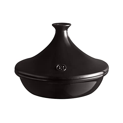 Interhal 799526 Keramik Kohle Tajine E-Box, Ø270mm von Emile Henry