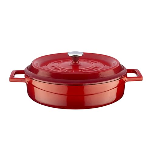 Interhal CASSEROLE MULTIFUNCTIONEEL 2.40 LTR LVYST24K2R RED/BLACK LAVA von Interhal