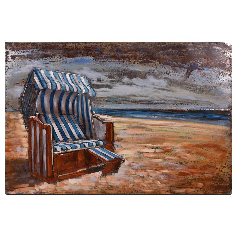 3D-Metallbild Strandkorb von Interia Home&Living