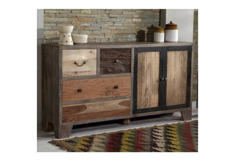 INTERIA Home & Living Sideboard, Sideboard 88cm TARIM Kommode Schrank Anrichte Holz Buffet von INTERIA Home & Living