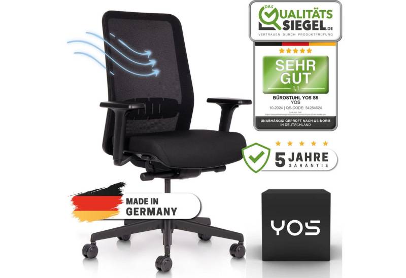 Bürostuhl YOS, integrierte Lordosenstütze Bürostuhl YOS, integrierte Lordosenstütze von YOS