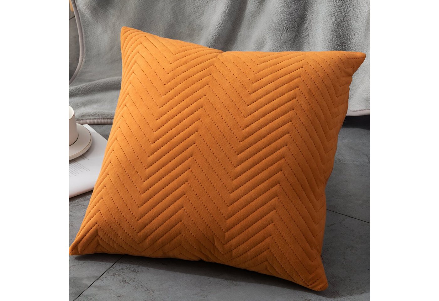 Interior by Hakito Dekokissen 2er Set Kissenbezug inklusive Füllkissen Kissen Füllung Rolf, Kissenhülle mit Füllung, Set, mit Füllung, mit Innenkissen, Füllkissen Interior by Hakito Dekokissen 2er Set Kissenbezug inklusive Füllkissen Kissen Füllung Rolf, Kissenhülle mit Füllung, Set, mit Füllung, mit Innenkissen, Füllkissen von Interior by Hakito