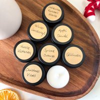 Kerzen Sample Set - Vegane Duftteelichter Set Kerze Im Glas Günstige Geschenkidee Geschenkverpackung Geburstagskerze von Interiormore