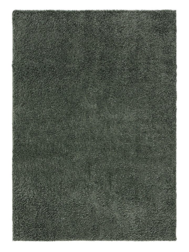 Interiyou Hochflor-Teppich Sofia, Rechteckig, Höhe: 31 mm, Teppich Wohnzimmer, Schlafzimmer, Kunstfell, Fellteppich, Rutschfest von Interiyou