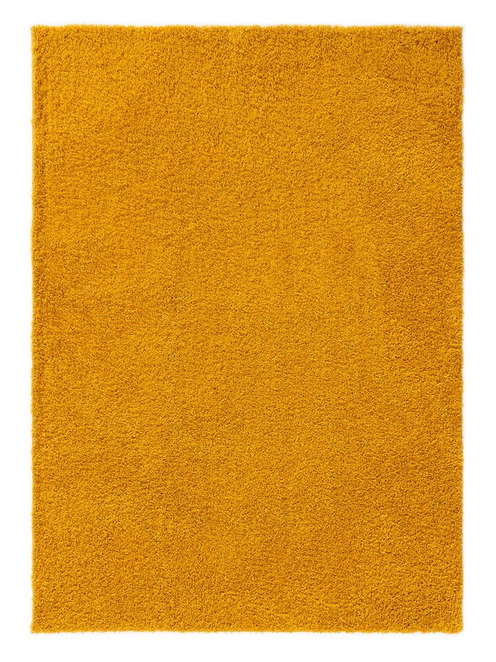 Interiyou Hochflor-Teppich Sofia, Rechteckig, Höhe: 31 mm, Teppich Wohnzimmer, Schlafzimmer, Kunstfell, Fellteppich, Rutschfest von Interiyou