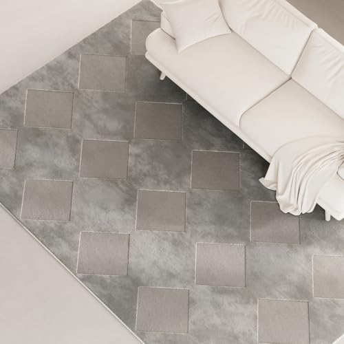 Interiyou Teppich Wohnzimmer Cannes - 240x340 cm Grau - Für Schlafzimmer, Esszimmer, Kinderzimmer - Kurzflorteppich skandinavisches Boho Muster - Hoch-Tief Effekt - Flach mit Geometrischem Muster Interiyou Teppich Wohnzimmer Cannes - 240x340 cm Grau - Für Schlafzimmer, Esszimmer, Kinderzimmer - Kurzflorteppich skandinavisches Boho Muster - Hoch-Tief Effekt - Flach mit Geometrischem Muster von Interiyou