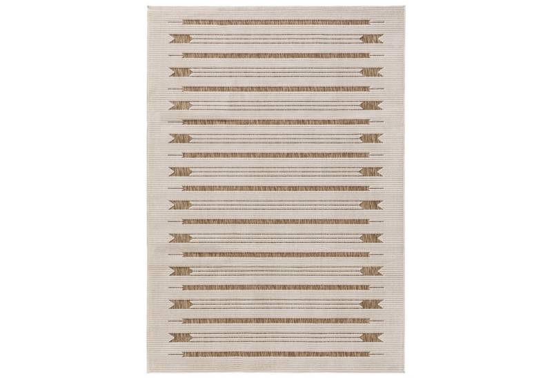 Interiyou Outdoorteppich Kano, Rechteckig, Höhe: 5 mm, Teppich für draußen, Garten, Terrasse, Küchenteppich, Wetterfest von Interiyou
