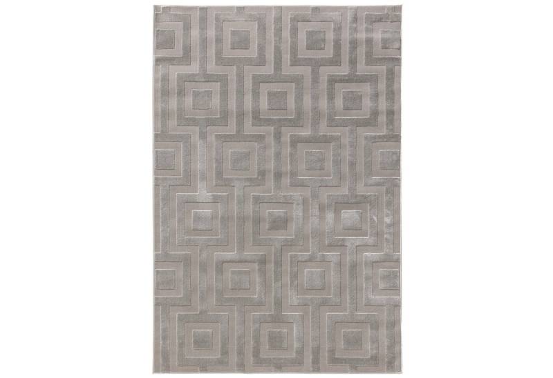 Interiyou Teppich Cannes, Rechteckig, Höhe: 6 mm, Skandinavisches Boho, Pflegeleicht, Hoch-Tief-Effekt, Kunstfaser Interiyou Teppich Cannes, Rechteckig, Höhe: 6 mm, Skandinavisches Boho, Pflegeleicht, Hoch-Tief-Effekt, Kunstfaser von Interiyou