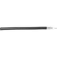 Interkabel AC 100 PE-1 Koaxialkabel Außen-Durchmesser: 7mm 75Ω Schwarz Meterware von Interkabel