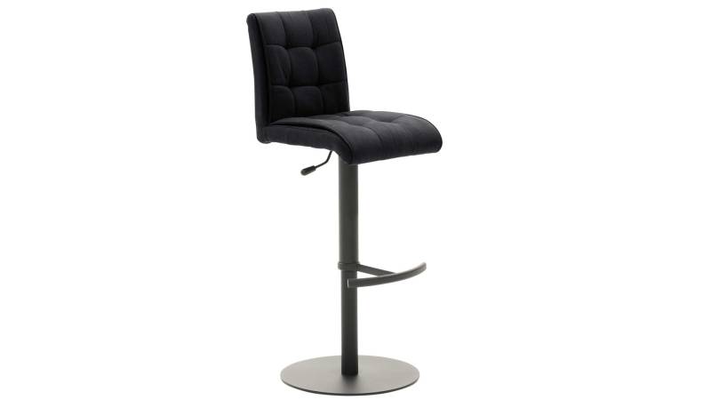 Interliving Barstuhl 5104 ca. 42x112x50cm in carbonschwarz von Interliving