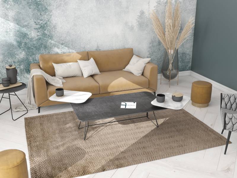 Interliving Couchtisch IL 6205 in Titan/Marmoroptik Interliving Couchtisch IL 6205 in Titan/Marmoroptik von Interliving