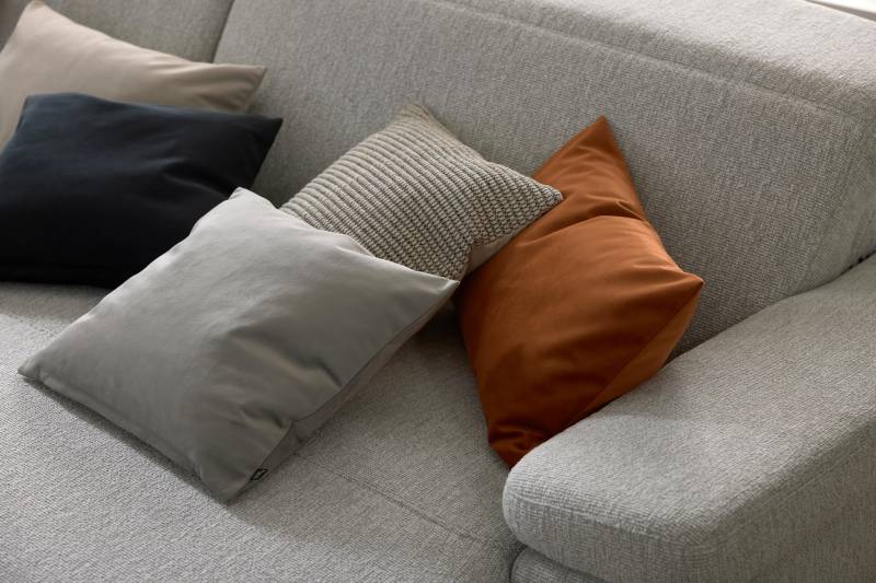 Interliving Kissenhülle IL-9120 ca. 40x60cm in Farbe Silver von Interliving