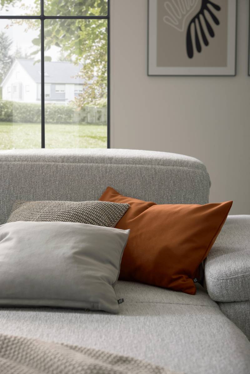 Interliving Kissenhülle IL-9120 ca. 45x45cm in Farbe Rust von Interliving