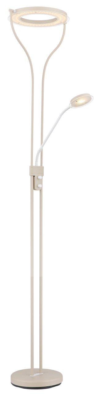 Interliving LED-Deckenleuchte IL-9355 in Metall sandfarben matt von Interliving