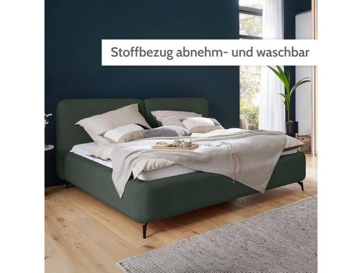Interliving Polsterbett 1419 Komfort Webstoff Liberty 180x200cm Grün modern, Mit Kopfteil Interliving Polsterbett 1419 Komfort Webstoff Liberty 180x200cm Grün modern, Mit Kopfteil von Interliving