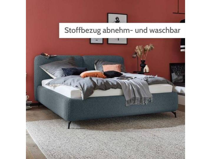 Interliving Polsterbett 1419 Komfort Webstoff Puente 180x200cm Dunkelgrau modern, Mit Kopfteil Interliving Polsterbett 1419 Komfort Webstoff Puente 180x200cm Dunkelgrau modern, Mit Kopfteil von Interliving